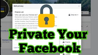Make Facebook Completely Private | Facebook Privacy Settings