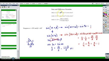 Sum and Difference Formulas - Part 1