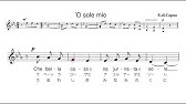 Caro Mio Ben カーロ ミオ ベン 歌唱練習用ピアノ伴奏 イタリア語歌詞付き Youtube