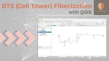 QGIS Tutorial: Design & Optimize Cell Tower Fiber Routes (FTTSite) from Start to Finish!