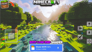Best Minecraft Shaders For Low End Mobile 1.21 | Newb X Maz Shader | DRIFT GAMER