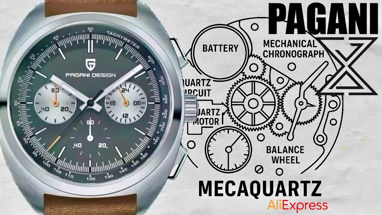 ⌚️¿Que es un reloj MecaQuartz? El Pagani MÁS Design: PD1782. Reseña completa - Aliexpress