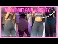 My Fitness Journey | Weight Gain Journey + Self-love💕