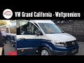 VW Grand California 600/680 2019 - Weltpremiere Caravan Salon 2018