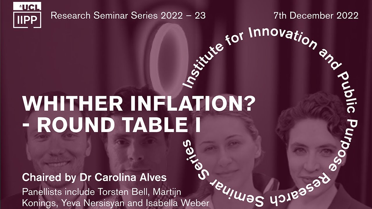 Whither Inflation Round Table I YouTube