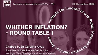 Whither Inflation? - Round Table I