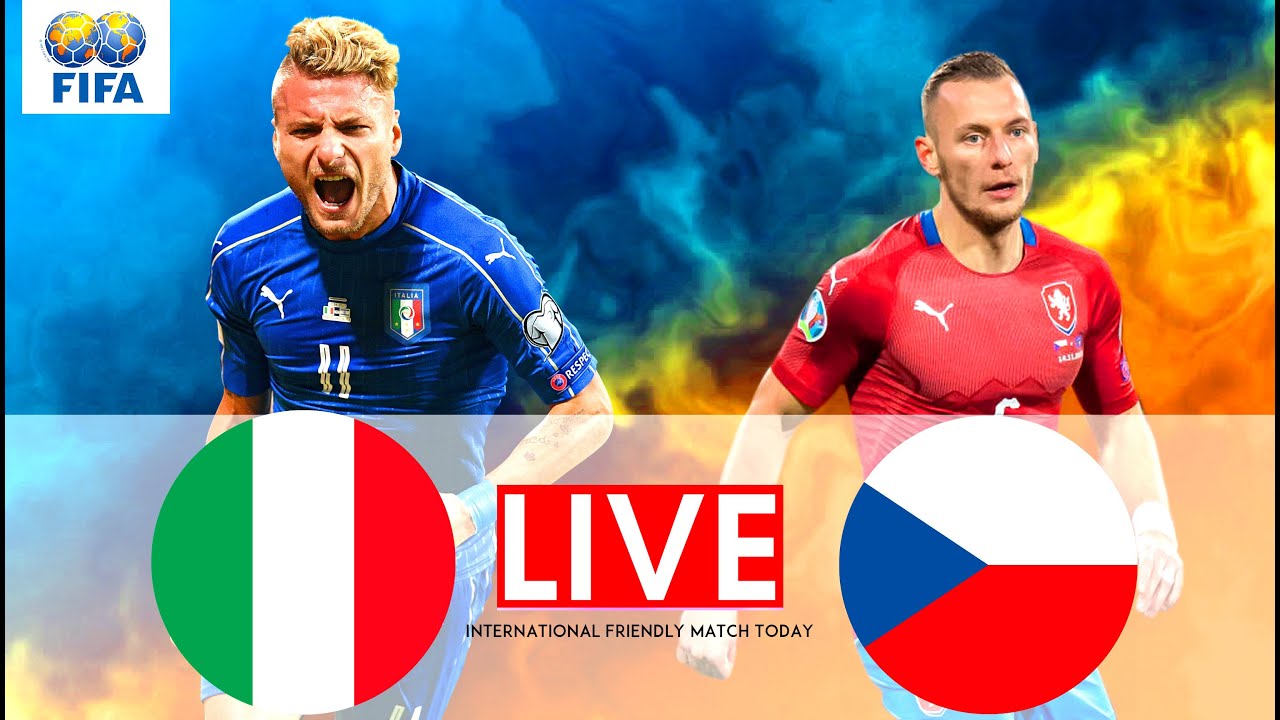 🔴 Italy Vs Czech Republic International Friendly Match Today Live 2021 HD Gameplay watch