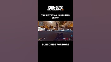 Bo6 Warzone Glitches Train Station Under Map Glitch on VERDANSK