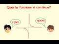Continuità e discontinuità: diverse definizioni, diverse conclusioni