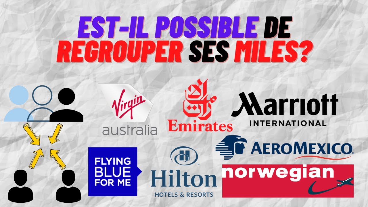 Est-il possible de regrouper ses Miles/Points ?