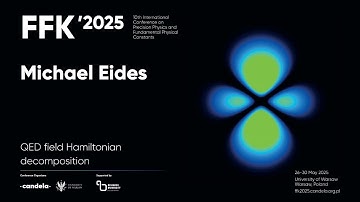 Michael Eides "QED field Hamiltonian decomposition"