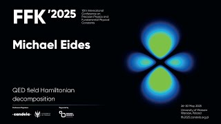 Michael Eides QED field Hamiltonian decomposition