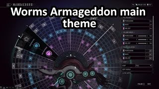Warframe Mandachord: Worms Armageddon main theme