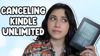 Full Canceling my kindle unlimited and discussing my broken kindle Update