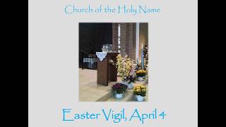 Holy Saturday at the Easter Vigil