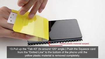 TAURI S20 Screen protector + Camera lens protector installation video