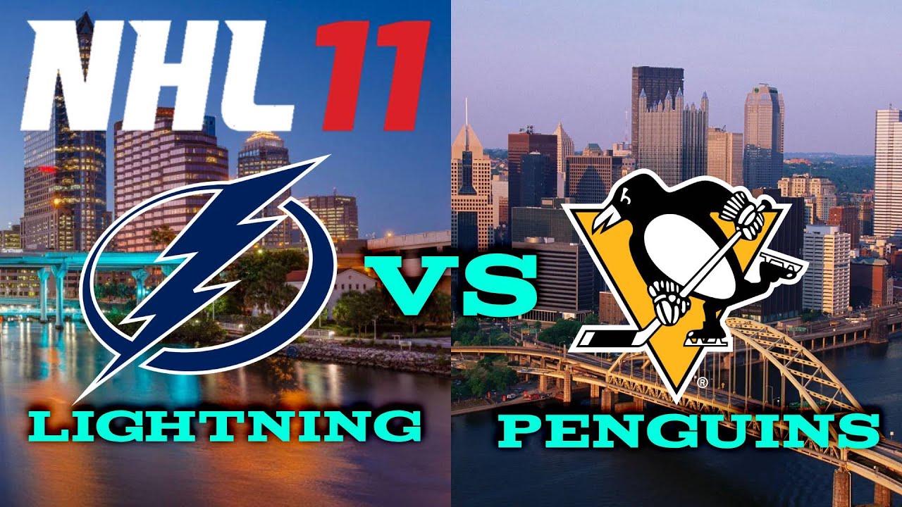 NHL 11 - Tampa Bay Lightning VS Pittsburgh Penguins 