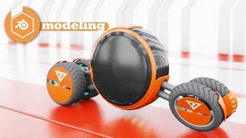 Blender  sci fi vehicle  modeling tutorial free download