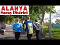 alanya street walking tour 2022 ! winter in alanya antalya turkey holiday ! turkey travel 4K