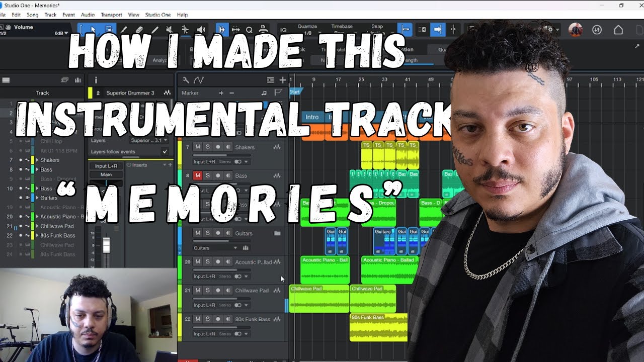 How I Composed “Memories” | Full Instrumental Production Breakdown (From Scratch)