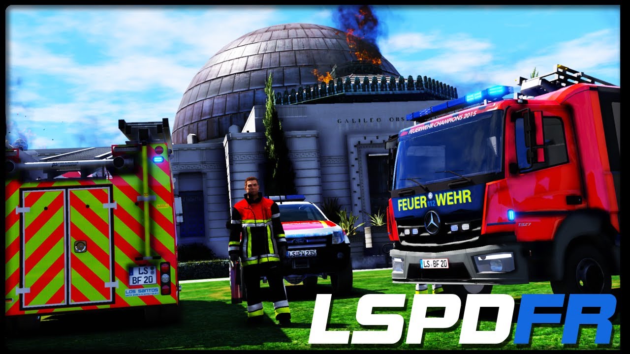 Riesen Feuerwehr Einsatz, Gallileo brennt! - GTA V LSPD:FR #460 | - Deutsch - GTA5 LSPDFR