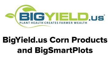 BigYield.us Products and BigSmartPlots