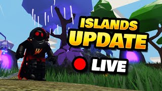 Roblox Islands Factory Update - LIVE!