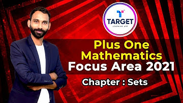 Plus One Focus Area 2021 | Sets | Mathematics | Shahas Sir