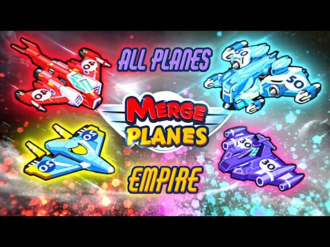 Merge Planes Empire 🏁 Gameplay - All Planes ✈ Android and iOS Games!