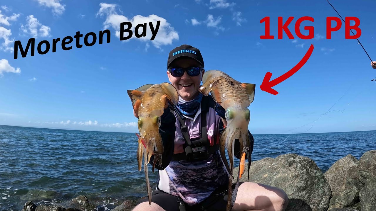 Moreton Bay Squid Fishing NEW PB 1KG (Land Based)