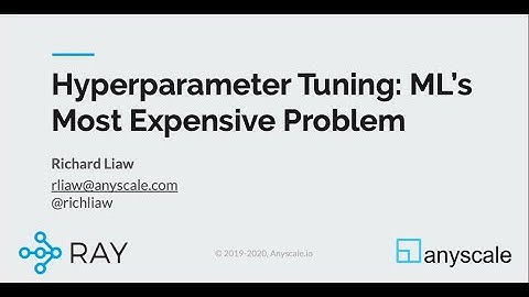 Ray Summit Connect, June 2020: Introduction and Richard Liaw