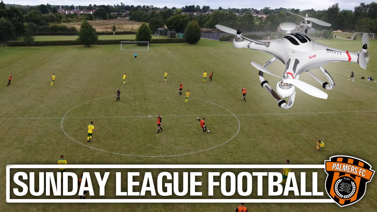 football score Sunday League Football - DRONE EDITION