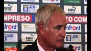 Ranieri dopo derby Lazio-Roma 0-2 del 07/11/2010 