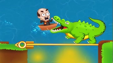 Perfect Level #4 - Save Daddy - Pull the Pin Gameplay All Levels Walkthrough Games Android Ios