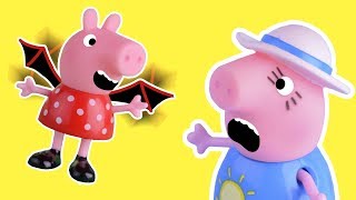 Un cerdo jugando con un murciélago | Nueva caricatura para niños en español latino