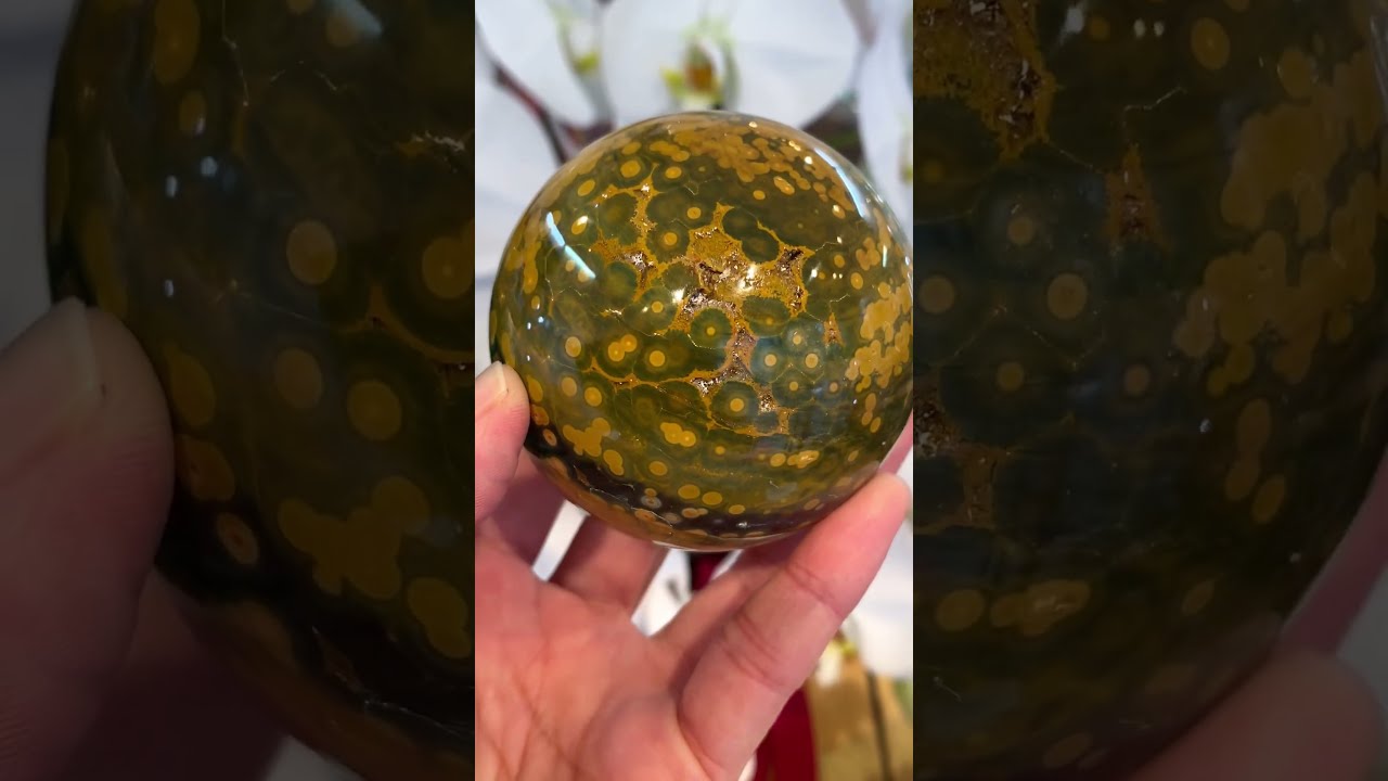 カバンビーオーシャンジャスパー 穏やかな海の波動を宿す癒しの天然石