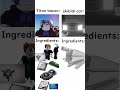 skibidi car ingredients