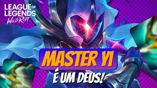 Gameplay explicativa de Master Yi - Wild Rift