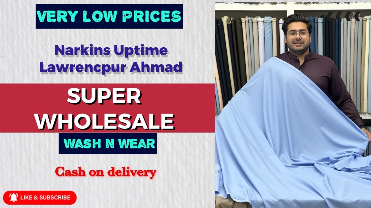 Super Wholesale Narkins Uptime Lawrencepur Ahmad fabrics Sale Sale
