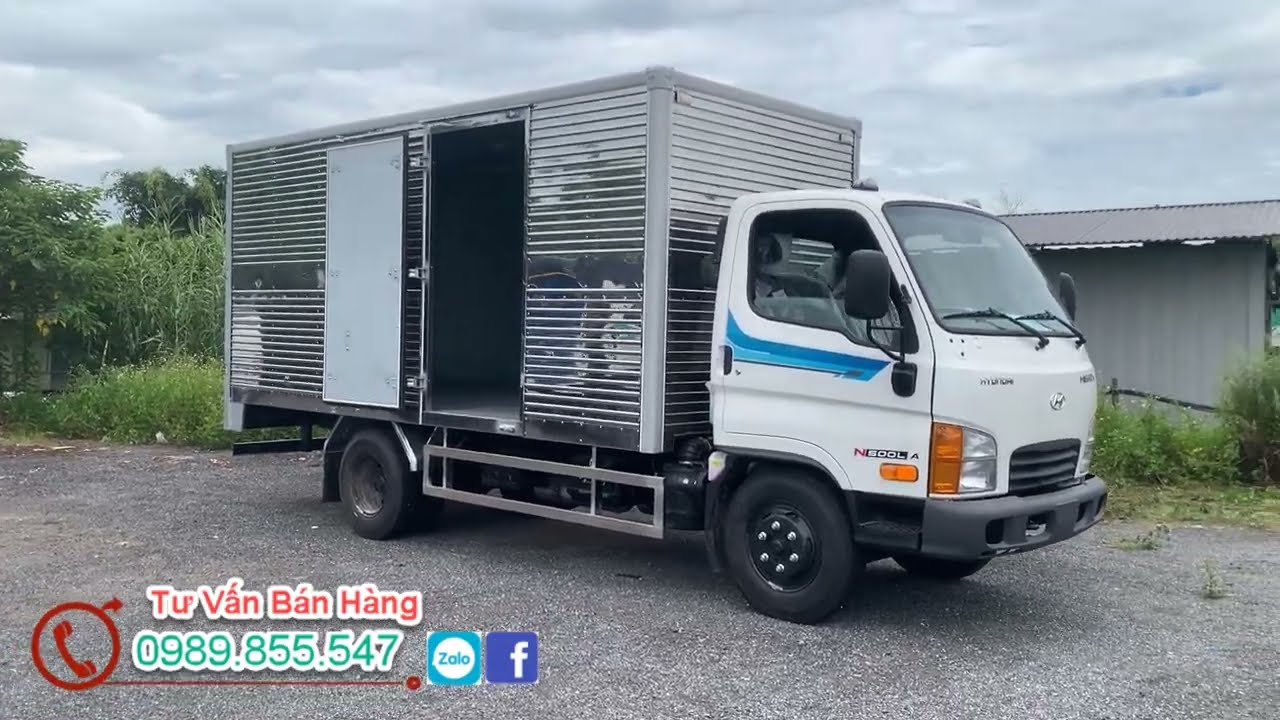 Hyundai N500L Thùng Kín Mẫu Xe Tải 2 tấn Thùng Dài 4m5 Mới Nhất Hyundai Thành Công