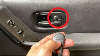 Jeep XJ Cherokee Stuck Door Lock FIX - Power Locks Not Working - REPAIR DIY