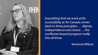 Kerianne Wilson - Hidden Disabilities Sunflower Lanyard