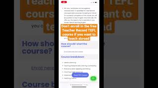DON’T enroll in this TEFL course if you want to teach abroad! 🌍😱