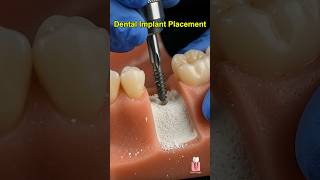 3D Simulation of Dental Implant Procedure #dentist