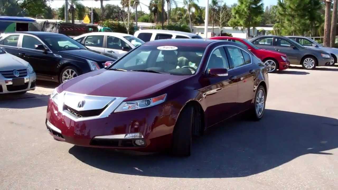 2009 Acura TL Used car dealer Fort Myers Naples FL YouTube