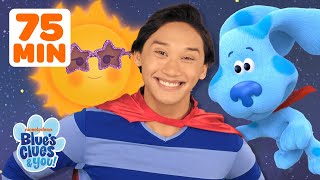 Blue And Josh Skidoo To Outer Space U0026 Play Games   75 Minutes  Blues Clues U0026 You