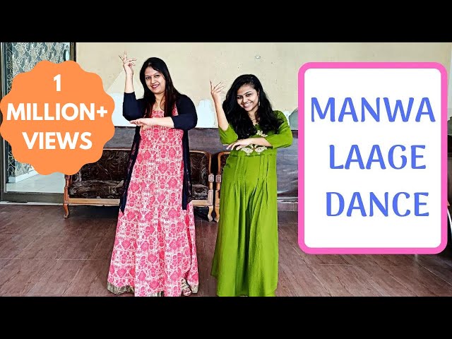 Manwa Laage Full Dance | Easy Dance Steps | Deepika Padukone | Wedding Choreography | ft Ambica class=