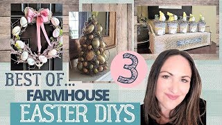 TOP 3 FARMHOUSE EASTER DIYS 🐇 NEW 🐇 EASY SPRING DIYS 2020