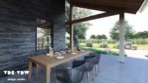 ARCHVIZ | Landscape architecture | Animation beautiful garden commissioned by VDKVDW