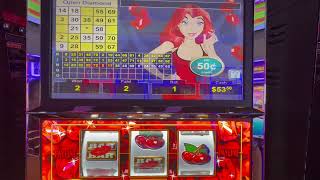 7:7:26-Lucky Star Geary $.50 Hot Red Ruby 3-coin ($80 Loss)